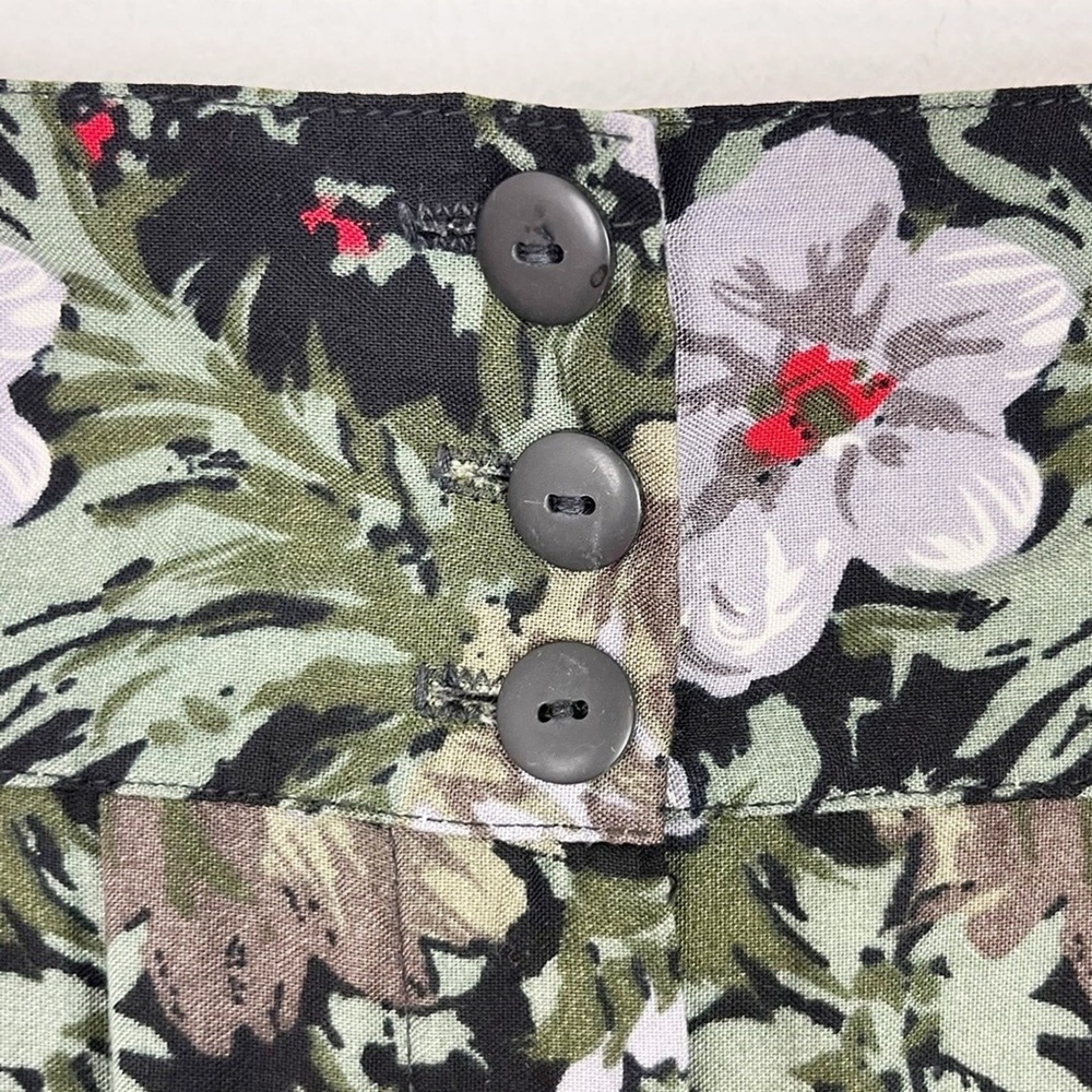 Vintage Floral Palazzo Pants - Picture 7 of 13